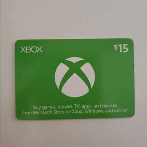 Xbox $15 Gift Card